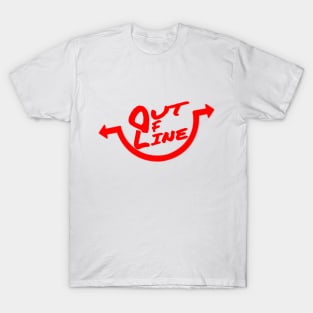 OUT OF LINE -  Be different T-Shirt